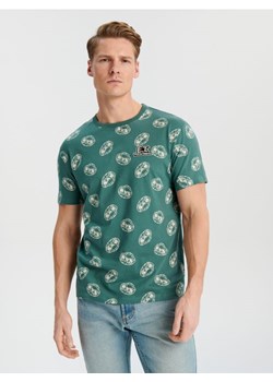 Sinsay - Koszulka E.T - zielony ze sklepu Sinsay w kategorii T-shirty męskie - zdjęcie 169863840