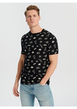 Sinsay - Koszulka E.T - czarny ze sklepu Sinsay w kategorii T-shirty męskie - zdjęcie 169863841