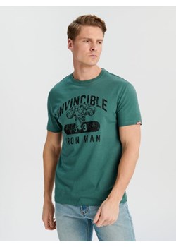 Sinsay - Koszulka MARVEL - zielony ze sklepu Sinsay w kategorii T-shirty męskie - zdjęcie 169863843