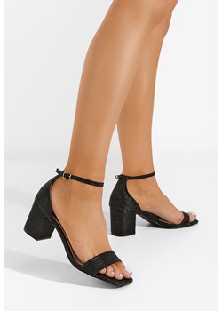 Czarne eleganckie sandały Meara S ze sklepu Zapatos w kategorii Sandały damskie - zdjęcie 169863922