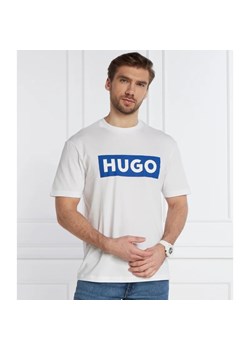 Hugo Blue T-shirt Nico | Regular Fit ze sklepu Gomez Fashion Store w kategorii T-shirty męskie - zdjęcie 169865521