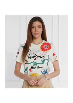 Weekend MaxMara T-shirt | Regular Fit ze sklepu Gomez Fashion Store w kategorii Bluzki damskie - zdjęcie 169865533