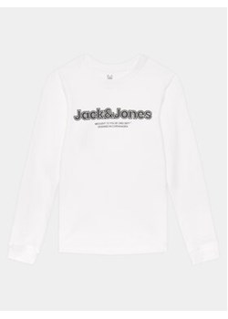 Jack&Jones Junior Bluzka 12247606 Biały Standard Fit ze sklepu MODIVO w kategorii T-shirty chłopięce - zdjęcie 169870791