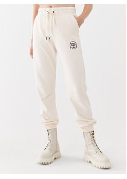 Pinko Spodnie dresowe 100371 A162 Beżowy Relaxed Fit ze sklepu MODIVO w kategorii Spodnie damskie - zdjęcie 169870952