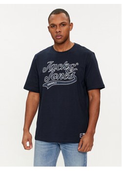 Jack&Jones T-Shirt Trevor 12227774 Granatowy Standard Fit ze sklepu MODIVO w kategorii T-shirty męskie - zdjęcie 169871042