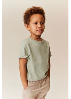 H & M - Bawełniany T-shirt 5-pak - Zielony ze sklepu H&M w kategorii T-shirty chłopięce - zdjęcie 169871714