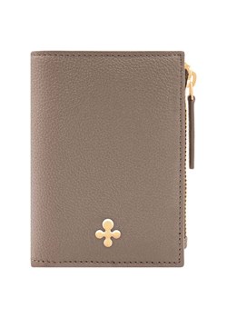 Lilou portfel skórzany damski kolor brązowy PORT/MINI/MOCCAL/PO ze sklepu ANSWEAR.com w kategorii Portfele damskie - zdjęcie 169872272