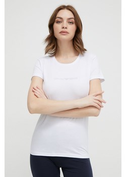 Emporio Armani Underwear t-shirt lounge kolor biały ze sklepu ANSWEAR.com w kategorii Bluzki damskie - zdjęcie 169872293
