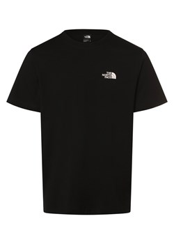The North Face Koszulka męska Mężczyźni Bawełna czarny jednolity ze sklepu vangraaf w kategorii T-shirty męskie - zdjęcie 169875771