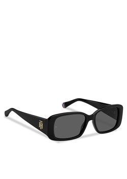 Okulary przeciwsłoneczne Tommy Hilfiger 1966/S 205367 Black 807 IR ze sklepu eobuwie.pl w kategorii Okulary przeciwsłoneczne damskie - zdjęcie 169875874