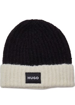 HUGO Wełniana czapka Slogues ze sklepu Gomez Fashion Store w kategorii Czapki zimowe damskie - zdjęcie 169877063