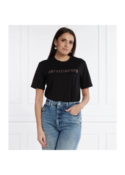 Patrizia Pepe T-shirt | Regular Fit ze sklepu Gomez Fashion Store w kategorii Bluzki damskie - zdjęcie 169877100