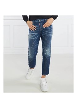 Dsquared2 Jeansy Cool Girl Crop Jeans | Regular Fit ze sklepu Gomez Fashion Store w kategorii Jeansy damskie - zdjęcie 169877104