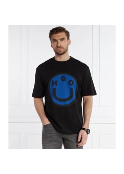 Hugo Blue T-shirt Nimper | Regular Fit ze sklepu Gomez Fashion Store w kategorii T-shirty męskie - zdjęcie 169877111