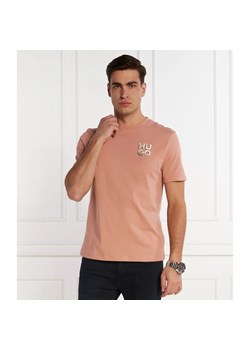 HUGO T-shirt Detzington241 | Regular Fit ze sklepu Gomez Fashion Store w kategorii T-shirty męskie - zdjęcie 169877112