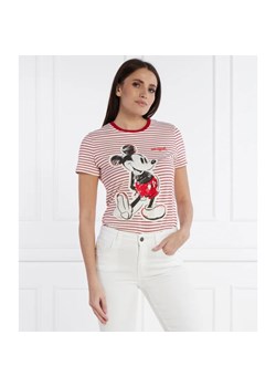Desigual T-shirt DESIGUAL X MICKEY MOUSE | Regular Fit ze sklepu Gomez Fashion Store w kategorii Bluzki damskie - zdjęcie 169877122