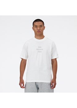 Koszulka męska New Balance MT41519WT – biała ze sklepu New Balance Poland w kategorii T-shirty męskie - zdjęcie 169879170