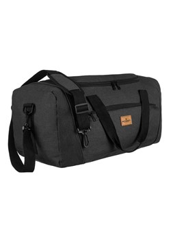 Sportowa torba szara podróżna unisex z poliestru - Peterson ze sklepu 5.10.15 w kategorii Torby podróżne - zdjęcie 169880130