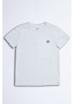 Szaro - melanżowy bawełniany t-shirt dla dziecka - unisex - Limited Edition ze sklepu 5.10.15 w kategorii Bluzki dziewczęce - zdjęcie 169880271