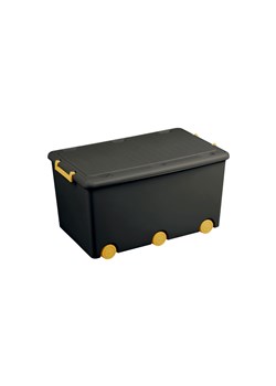 Pojemnik wielofunkcyjny grafitowo - żółty ze sklepu 5.10.15 w kategorii Kosze i pudełka na zabawki - zdjęcie 169880330