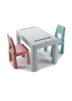 Komplet Multifun stolik i dwa krzesełka - szary, różowy, turkusowy ze sklepu 5.10.15 w kategorii Meble dziecięce - zdjęcie 169880410