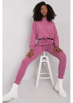 Komplet dresowy damski - bluza i spodnie - różowy ze sklepu 5.10.15 w kategorii Dresy damskie - zdjęcie 169880523