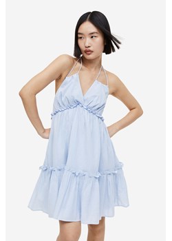 H & M - Sukienka z mocowaniem na karku - Niebieski ze sklepu H&M w kategorii Sukienki - zdjęcie 169882684