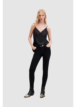 AllSaints jeansy MILLER SIZEME kolor czarny ze sklepu ANSWEAR.com w kategorii Jeansy damskie - zdjęcie 169883713