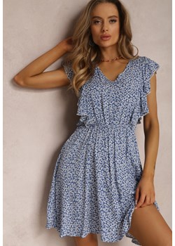Niebieska Sukienka Phoaeia ze sklepu Renee odzież w kategorii Sukienki - zdjęcie 169885182