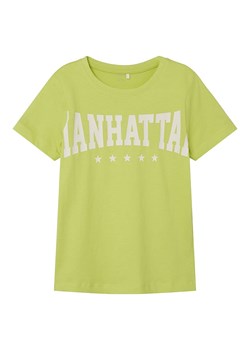 name it Koszulka w kolorze jasnozielonym ze sklepu Limango Polska w kategorii T-shirty chłopięce - zdjęcie 169886340