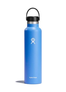 Hydro Flask butelka termiczna 24 Oz Standard Flex Cap Cascade kolor niebieski S24SX482 ze sklepu ANSWEAR.com w kategorii Bidony i butelki - zdjęcie 169886952