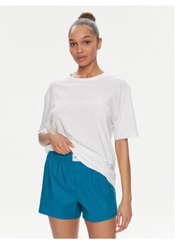 Calvin Klein Underwear Piżama 000QS7191E Niebieski Regular Fit ze sklepu MODIVO w kategorii Piżamy damskie - zdjęcie 169895972