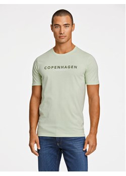 Lindbergh T-Shirt 30-400200 Zielony Relaxed Fit ze sklepu MODIVO w kategorii T-shirty męskie - zdjęcie 169896523