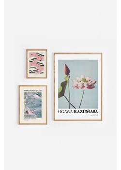 H & M - Pink Japan Poster Set - Niebieski ze sklepu H&M w kategorii Plakaty - zdjęcie 169907620