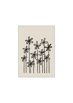 H & M - Alisa Galitsyna - A Field Of Flowers - Biały ze sklepu H&M w kategorii Dekoracje ścienne - zdjęcie 169908000