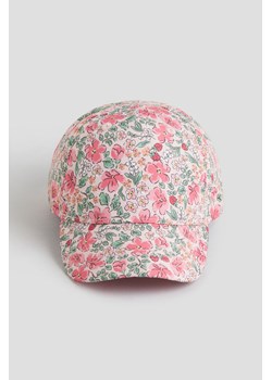 H & M - Wzorzysta czapka z daszkiem - Różowy ze sklepu H&M w kategorii Czapki dziecięce - zdjęcie 169908084