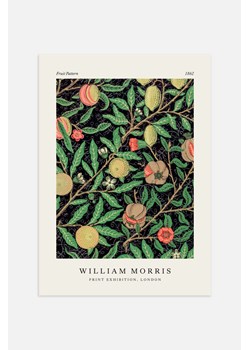 H & M - Fruit Pattern By W. Morris Plakat - Czarny ze sklepu H&M w kategorii Plakaty - zdjęcie 169908111