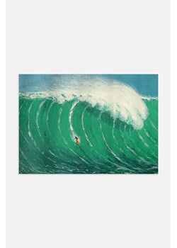 H & M - The Big Wave Plakat - Zielony ze sklepu H&M w kategorii Plakaty - zdjęcie 169908264