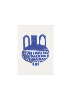 H & M - Alisa Galitsyna - Linocut Vase #6 - Niebieski ze sklepu H&M w kategorii Dekoracje ścienne - zdjęcie 169908292