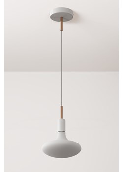 H & M - Metalowa Lampa Sufitowa Z Żarówką - Biały ze sklepu H&M w kategorii Lampy wiszące - zdjęcie 169908303