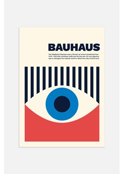 H & M - Bauhaus Eye Plakat - Pomarańczowy ze sklepu H&M w kategorii Dekoracje ścienne - zdjęcie 169908310