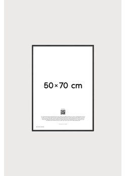 H & M - Rama Drewniana - 50x70 - Czarny ze sklepu H&M w kategorii Ramki na zdjęcia - zdjęcie 169908421