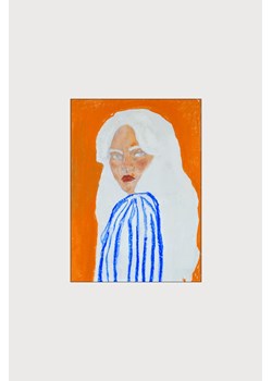H & M - Fiona Alberte - Portrait Illusion - Pomarańczowy ze sklepu H&M w kategorii Plakaty - zdjęcie 169908604