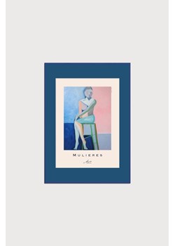 H & M - Anna K. Simonsen - Alma (framed) - Niebieski ze sklepu H&M w kategorii Dekoracje ścienne - zdjęcie 169908660