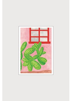 H & M - Iga Illustrations - Cactus 02 - Różowy ze sklepu H&M w kategorii Dekoracje ścienne - zdjęcie 169908680