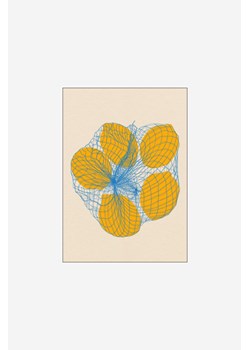 H & M - Rosi Feist - Five Lemons In A Net Bag - Biały ze sklepu H&M w kategorii Dekoracje ścienne - zdjęcie 169908712