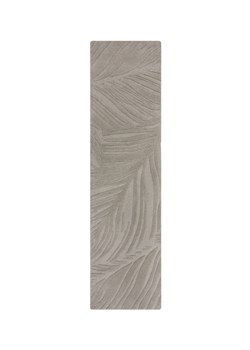 H & M - Lino Leaf Hand Carved Wool Runner Rug - Szary ze sklepu H&M w kategorii Dywany - zdjęcie 169908752