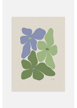 H & M - Spring Flowers Green Plakat - Zielony ze sklepu H&M w kategorii Plakaty - zdjęcie 169908770
