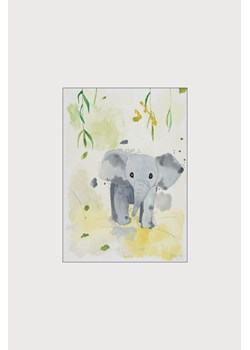 H & M - Et Lille Atelier - Baby Elefant - Biały ze sklepu H&M w kategorii Plakaty - zdjęcie 169908844