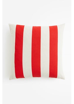 H & M - Poszewka na poduszkę z domieszką lnu - Czerwony ze sklepu H&M w kategorii Poszewki na poduszki - zdjęcie 169908924